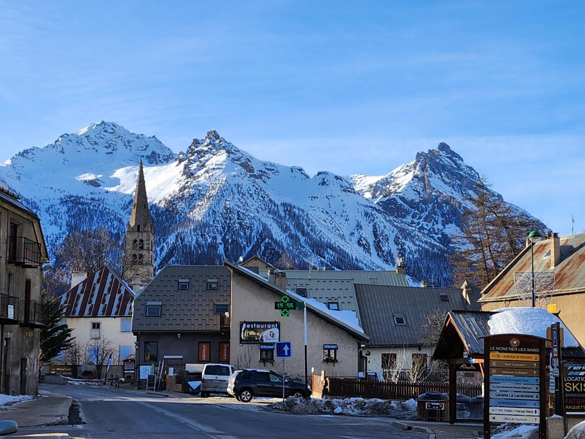 La Petite Corneille - A Chic And Central Studio. Le Monetier-les-Bains Luaran gambar